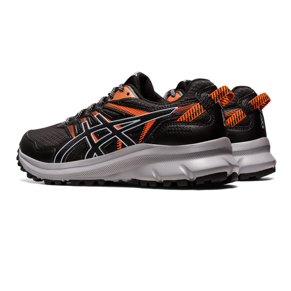 ASICS TRAIL SCOUT 2 TRAIL RUNNING SHOES - BLACK/ORANGE/GREY