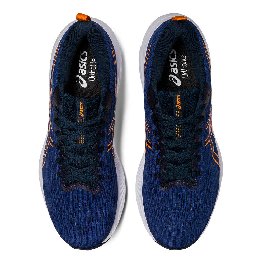 ASICS GEL-EXCITE 10 RUNNING SHOES - NAVY / ORANGE