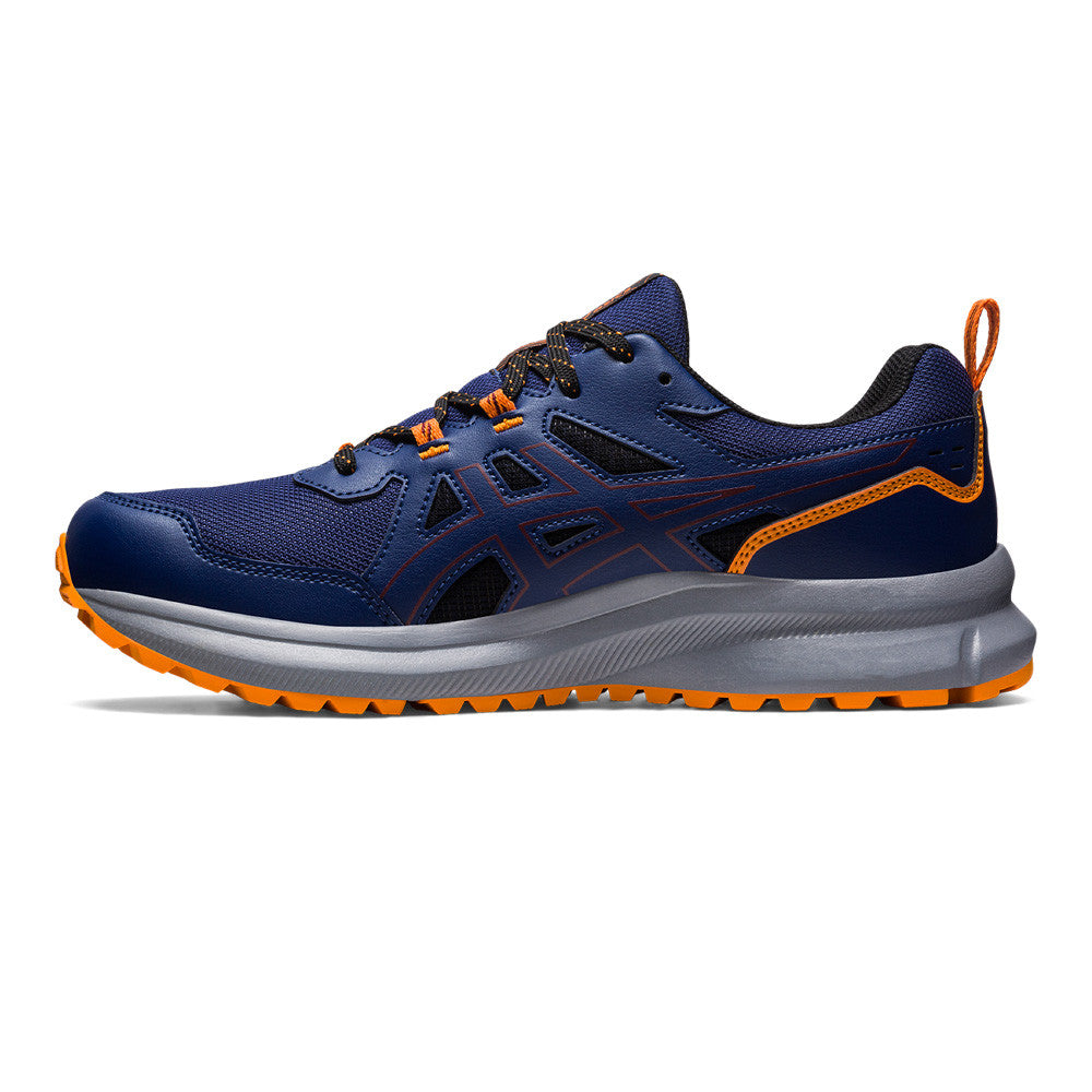 ASICS TRAIL SCOUT 3 TRAIL RUNNING SHOES - NAVY / ORANGE