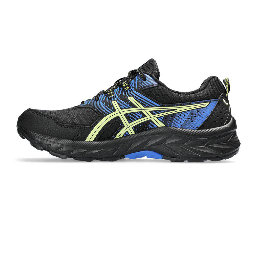 ASICS GEL-VENTURE 9 TRAIL RUNNING TRAINERS - BLACK/BLUE