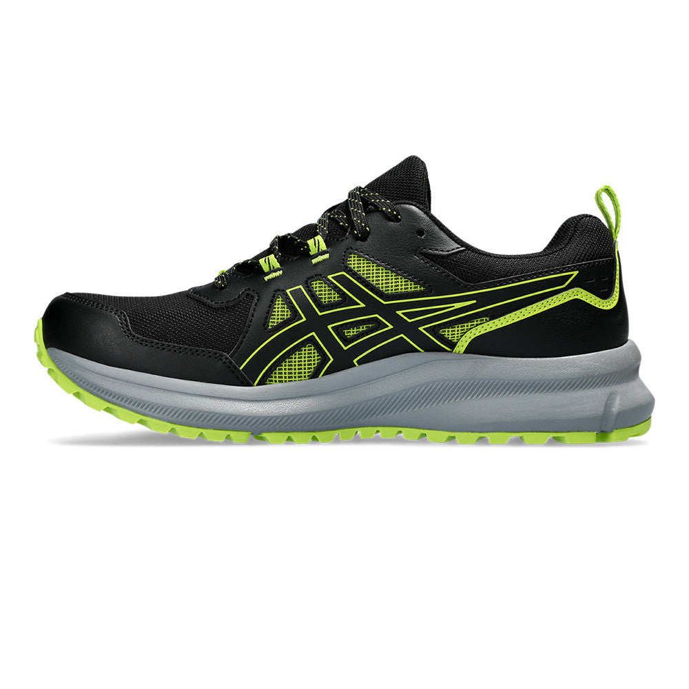 ASICS TRAIL SCOUT 3 TRAIL RUNNING TRAINERS - BLACK/LIME