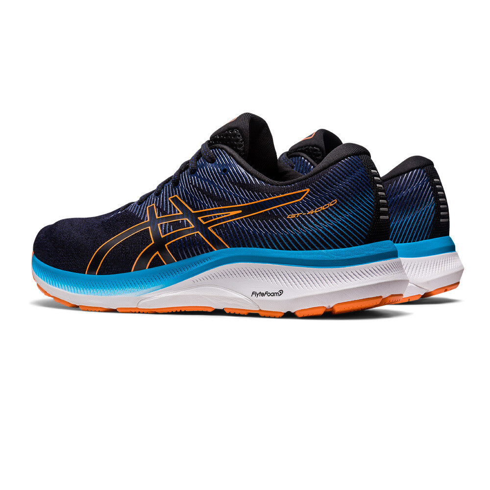 ASICS GT-4000 3 RUNNING SHOES - Obsidian/peach/white