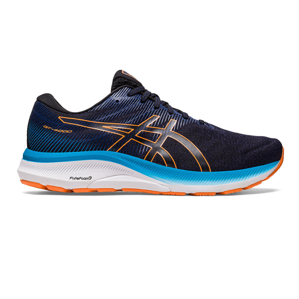 ASICS GT-4000 3 RUNNING SHOES - Obsidian/peach/white