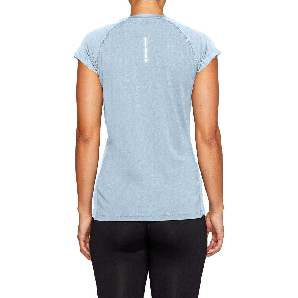 ASICS CAPSLEEVE WOMEN'S T-SHIRT - SKY BLUE