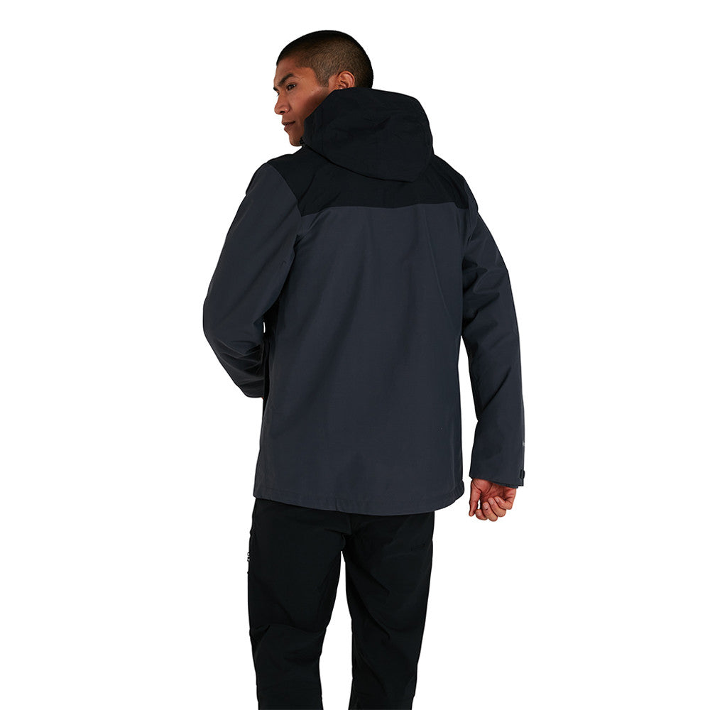 BERGHAUS HILLWALKER INTERACTIVE GORE-TEX JACKET - BLACK / GREY