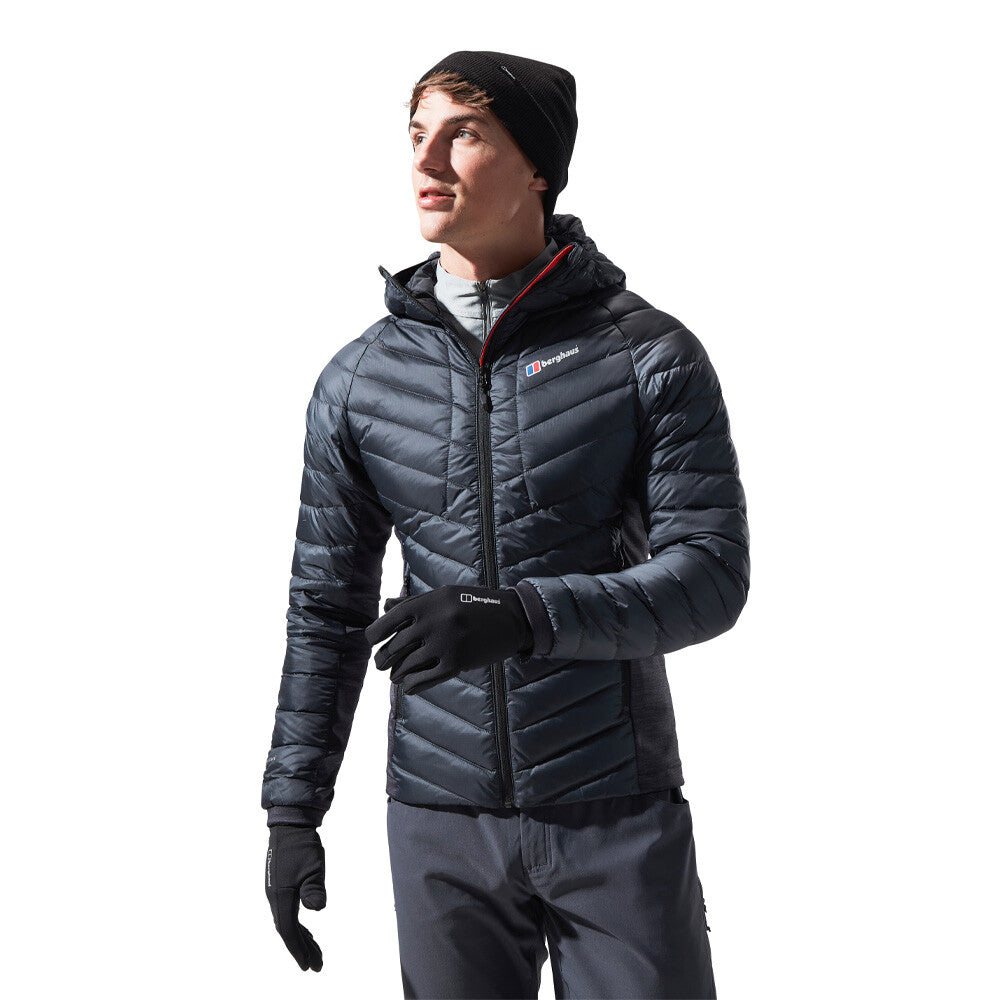 BERGHAUS TEPHRA STRETCH REFLECT DOWN INSULATED JACKET - DARK GREY