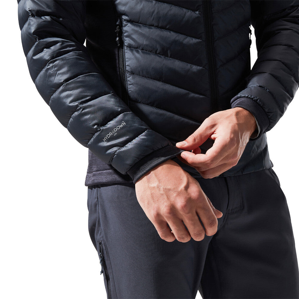 BERGHAUS TEPHRA STRETCH REFLECT DOWN INSULATED JACKET - DARK GREY