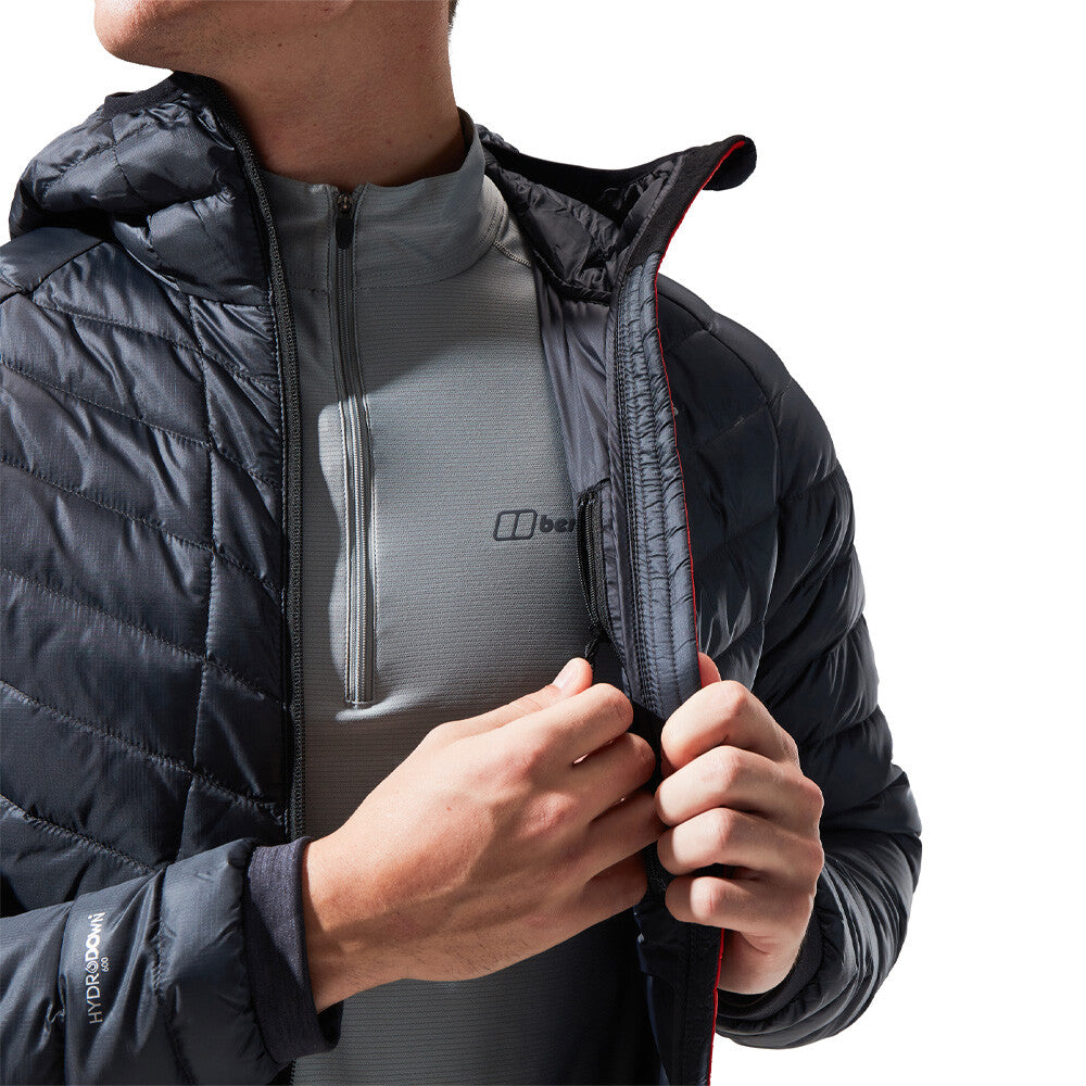 BERGHAUS TEPHRA STRETCH REFLECT DOWN INSULATED JACKET - DARK GREY