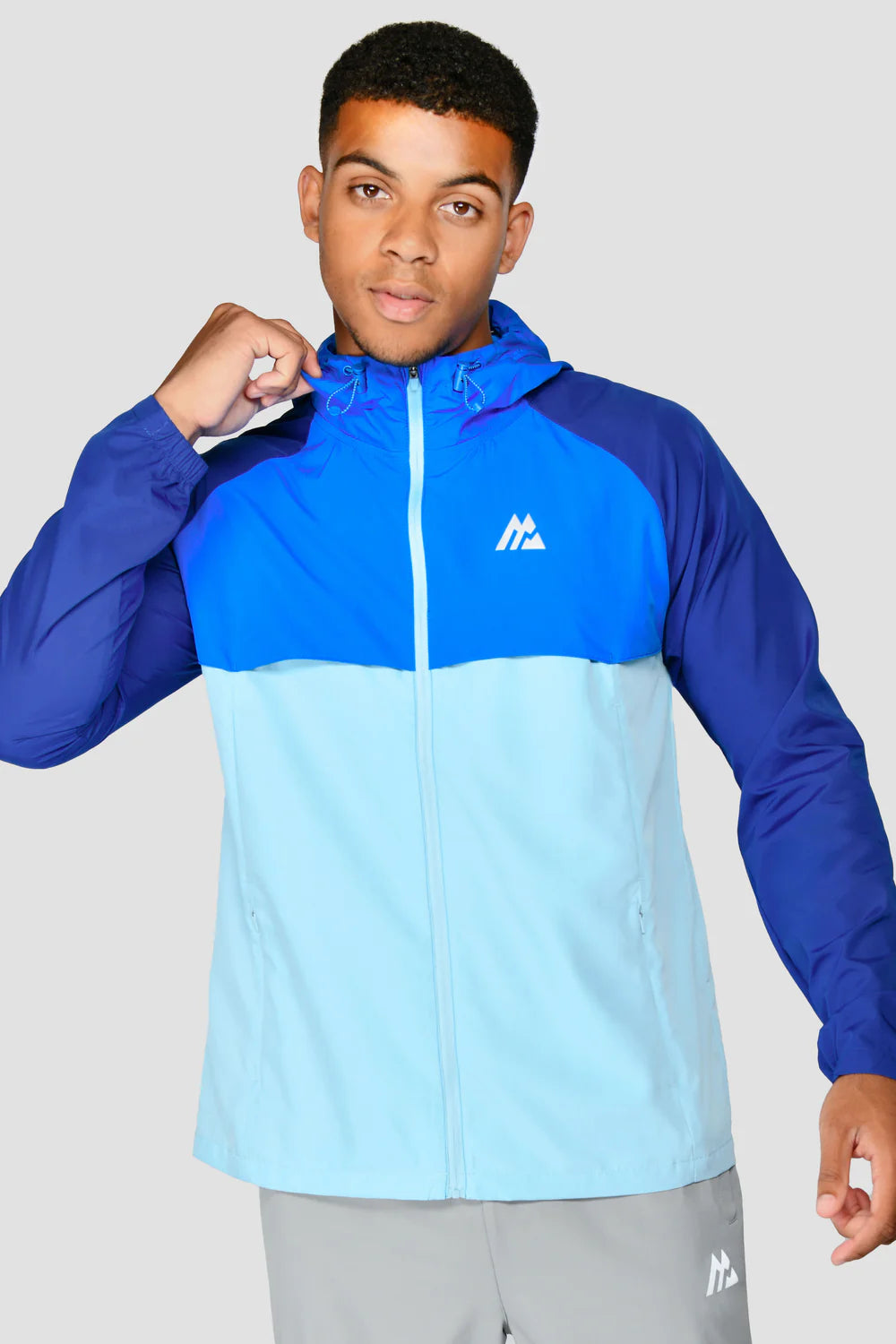 Montirex Breeze Windbreaker - Marine Blue/Neon Blue/Capri