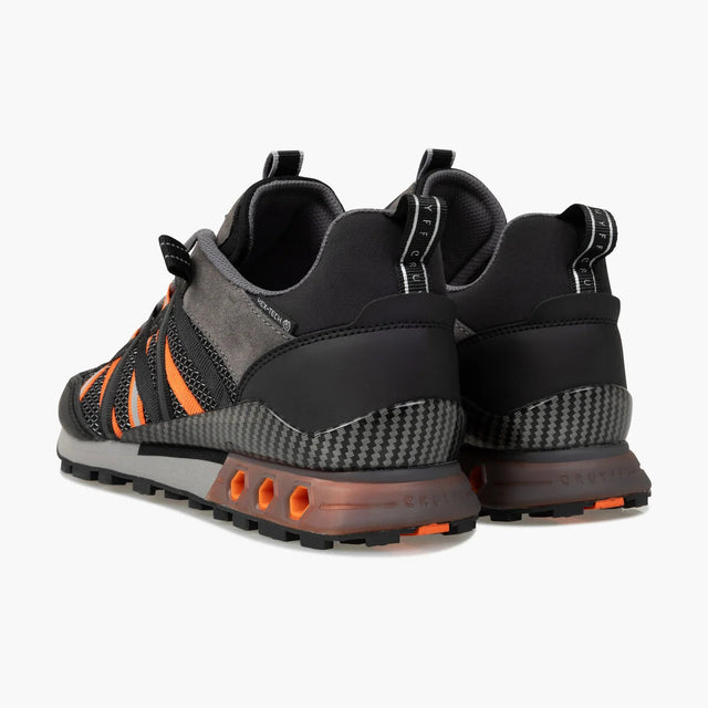 Cruyff Fearia Hex-Tech Trainers - Black/Orange