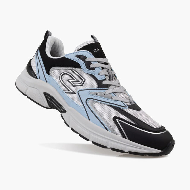 Cruyff Scorpius Trainers - Blue/Marl