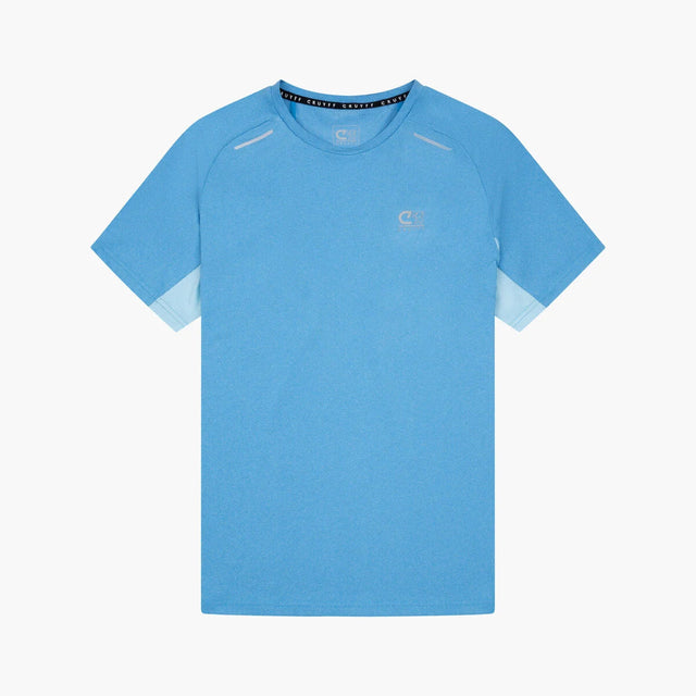 Cruyff Hydrogen T-Shirt / Shorts Set - Alaskan Blue
