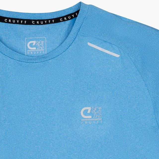 Cruyff Hydrogen T-Shirt / Shorts Set - Alaskan Blue