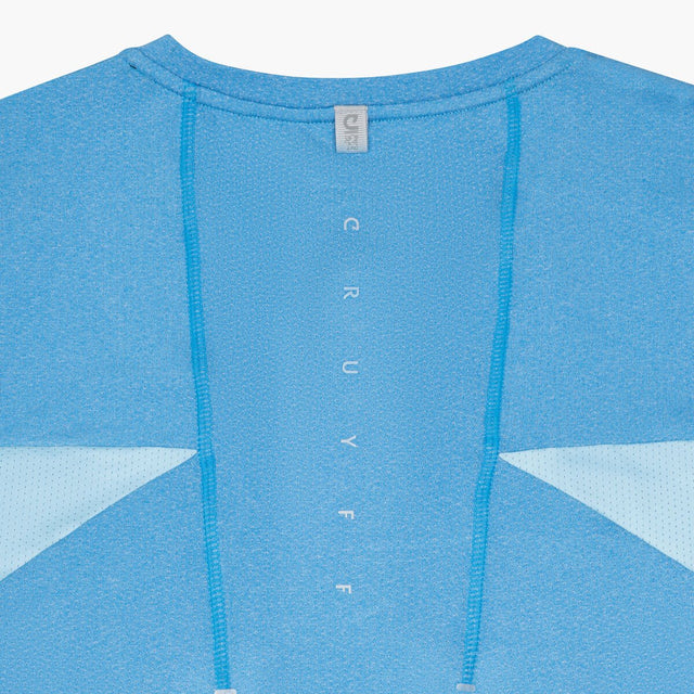 Cruyff Hydrogen T-Shirt / Shorts Set - Alaskan Blue