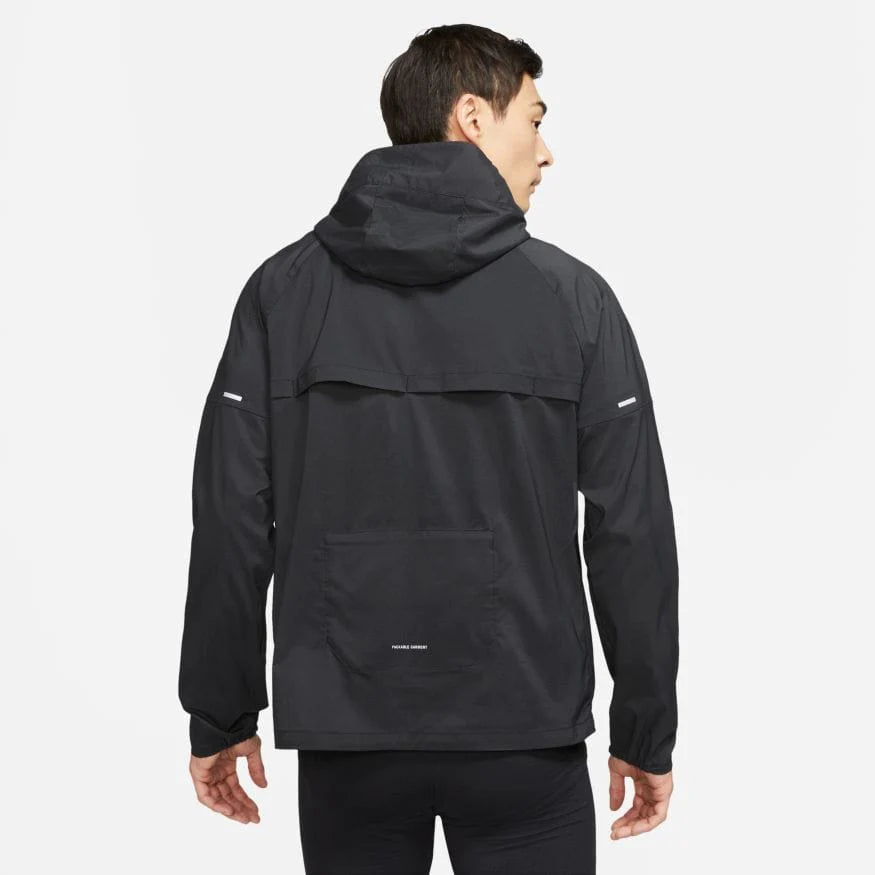 NIKE PANEL WINDRUNNER JACKET - BLACK