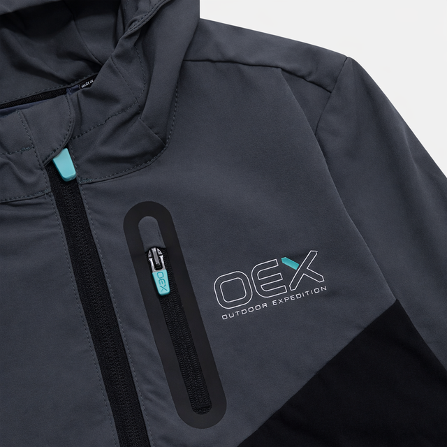 OEX Junior Fell Tracksuit - Charcoal/Black