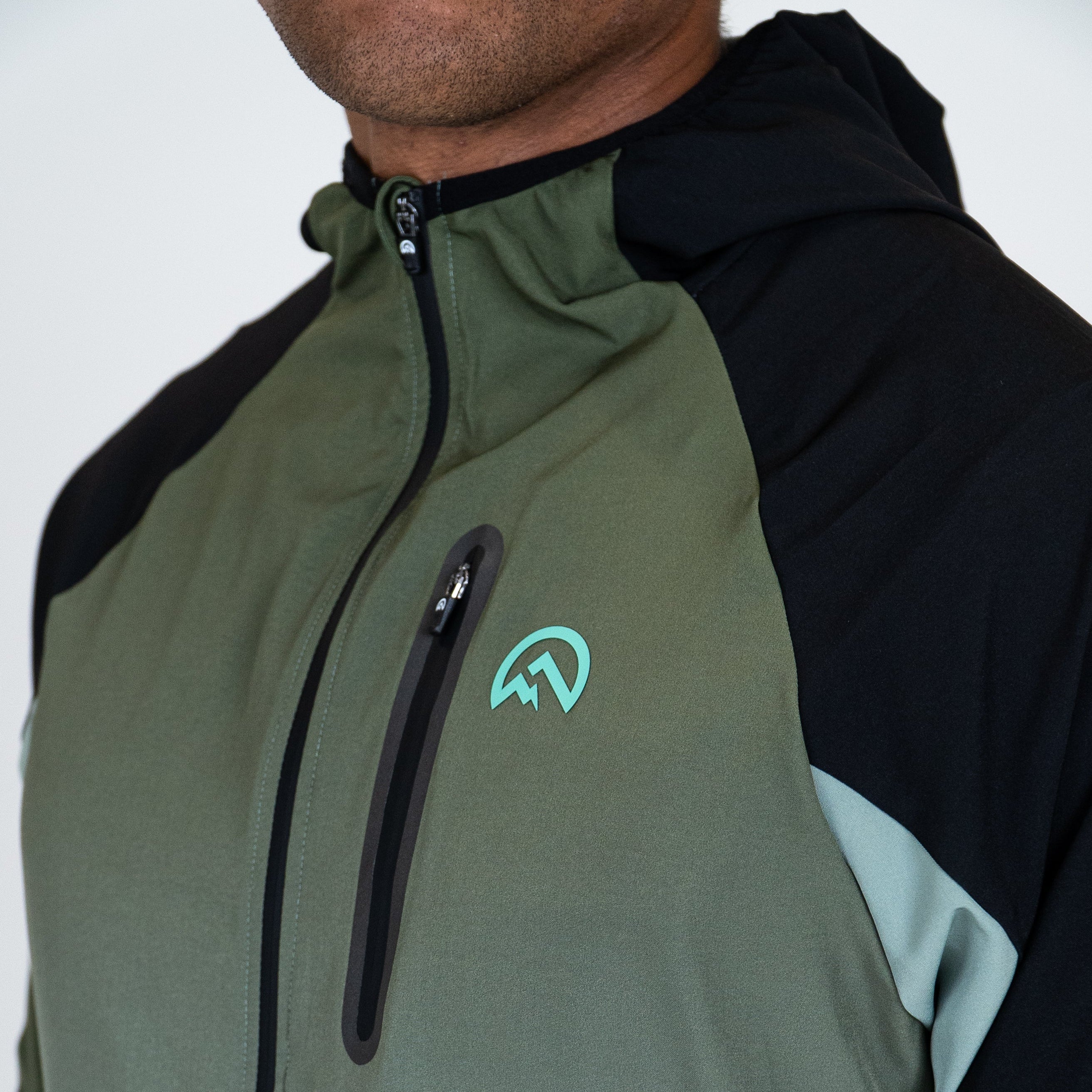 Flux Gradient SS25 Jacket - Green/Alkaline