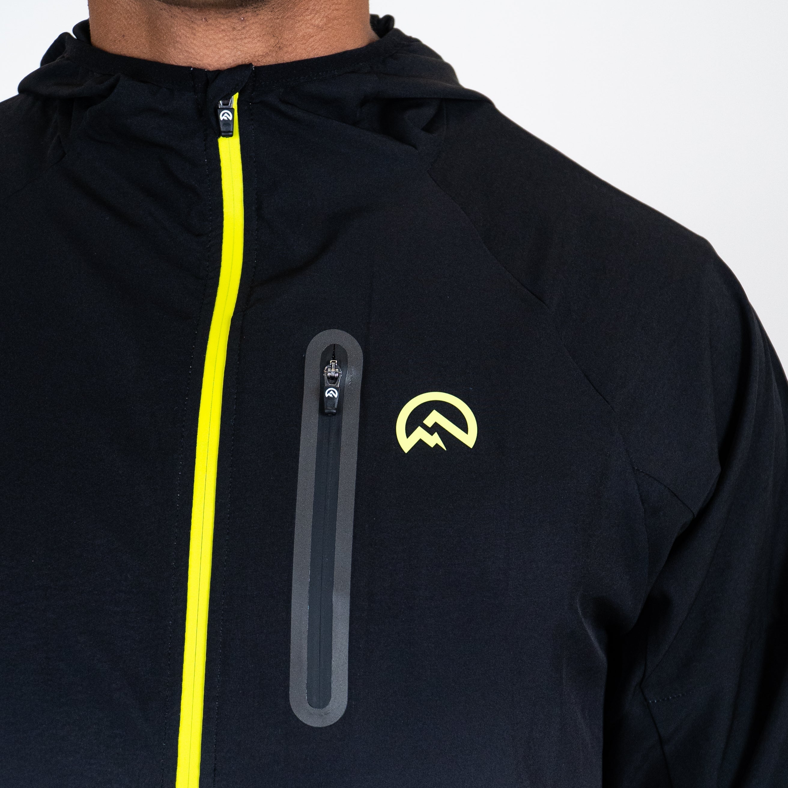 Flux Gradient SS25 Jacket - Black/Neon