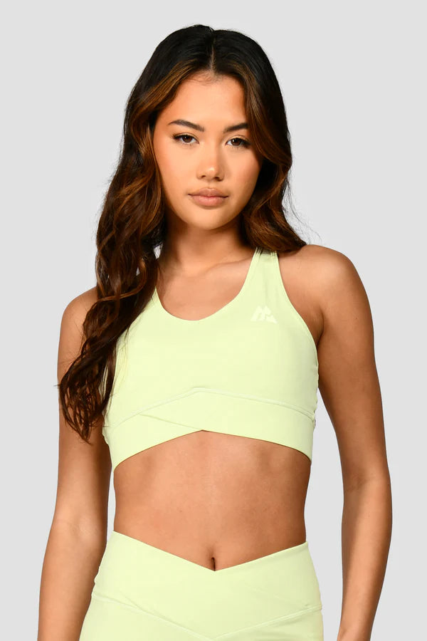 MONTIREX WOMEN'S ELEVATE BRA TOP - HONEYDEW