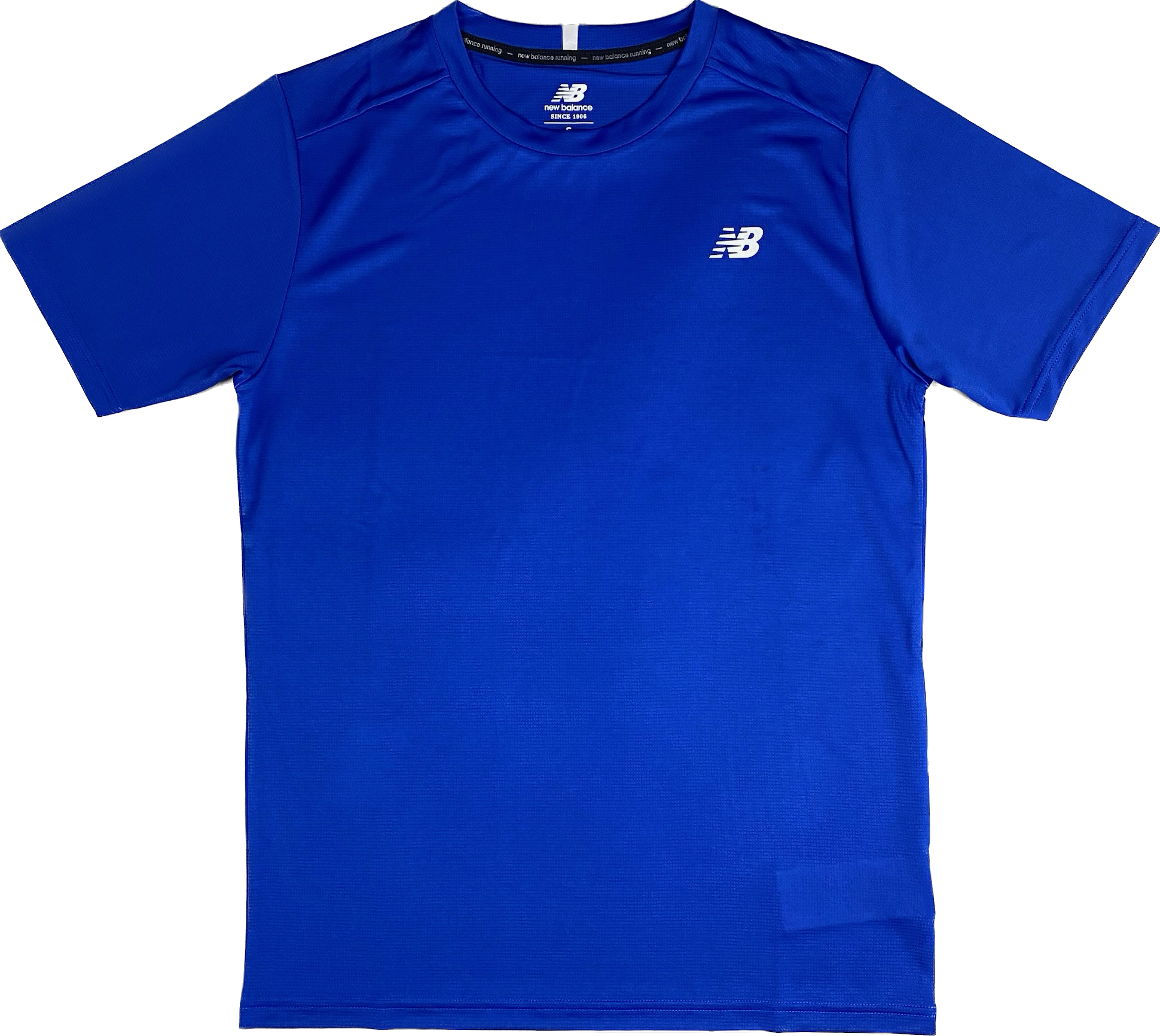 NEW BALANCE CORE RUNNING T SHIRT - ROYAL BLUE