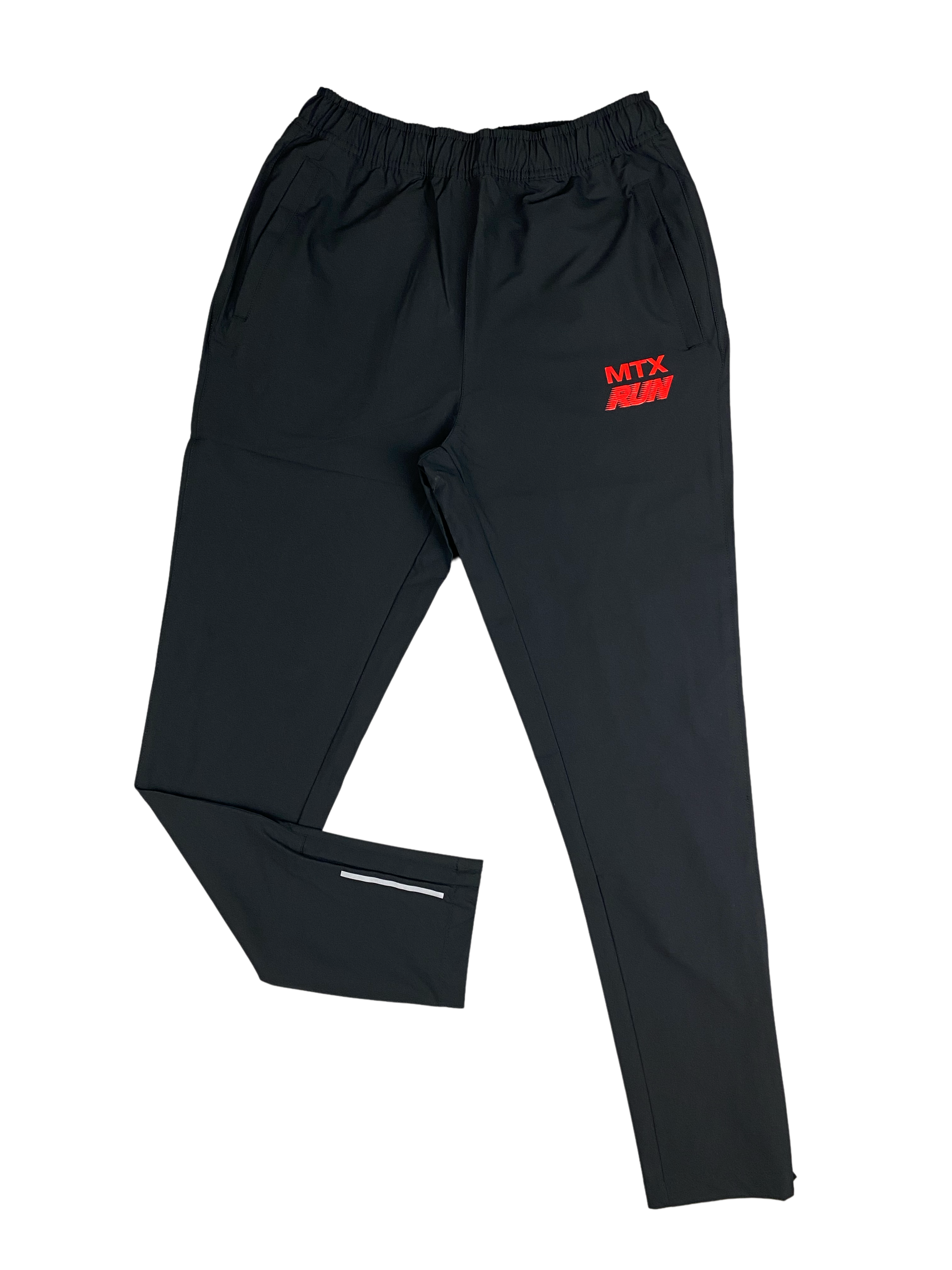 MONTIREX MTX Run Iridescent Running Pant - Black/Cardinal Red