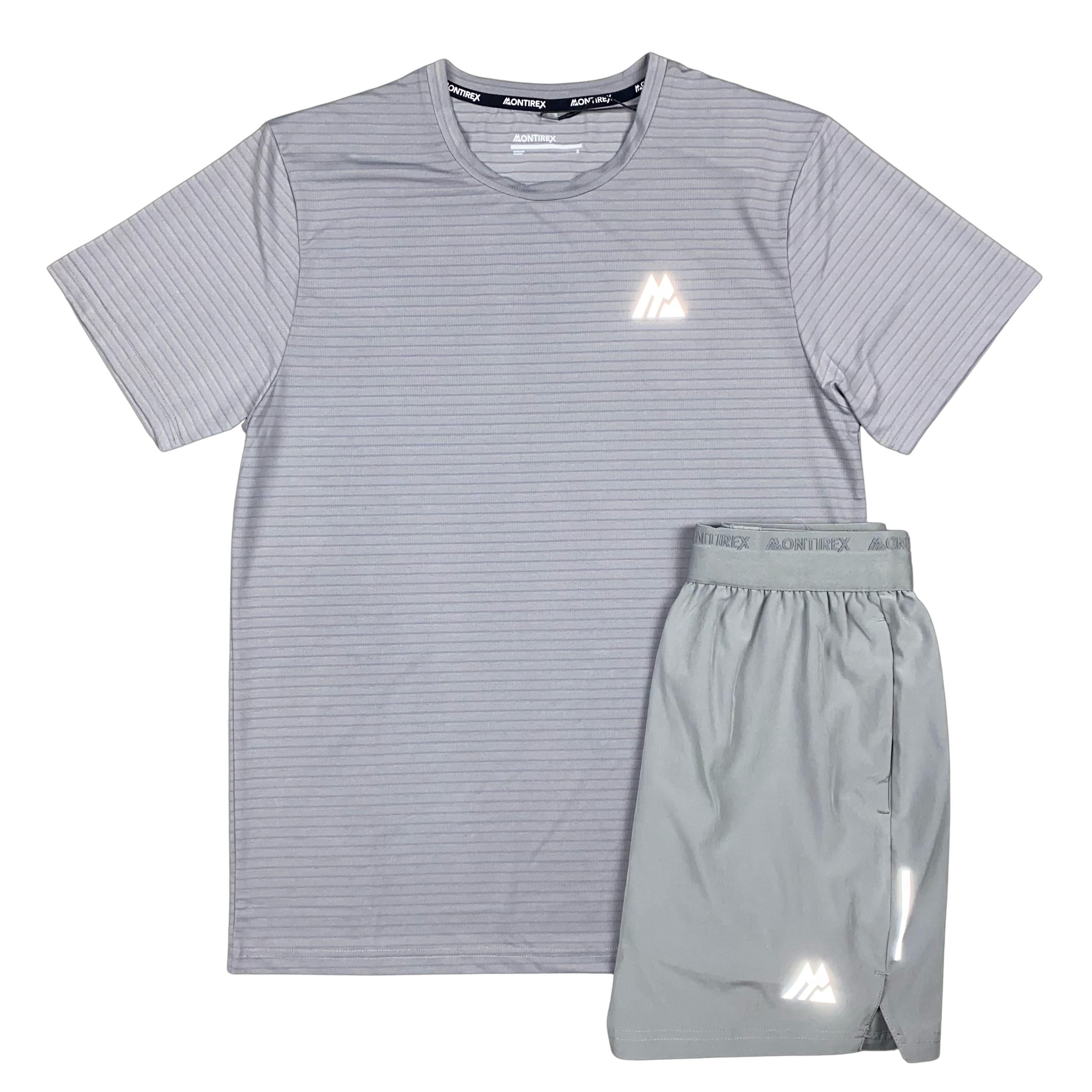 MONTIREX BREEZE TSHIRT / FLY SHORTS SET - PLATINUM GREY