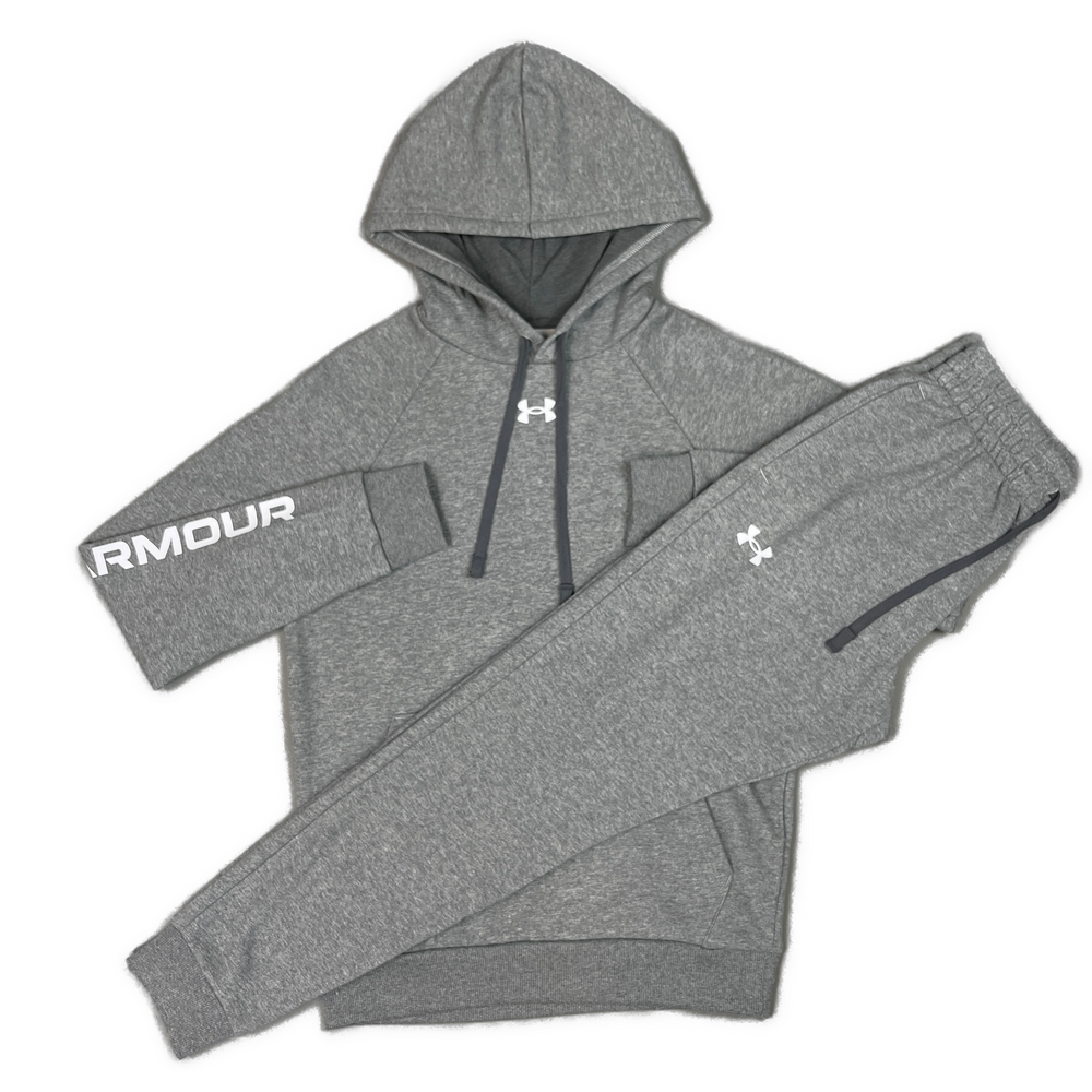 Under Armour Rival Logo Tracksuit - Grey