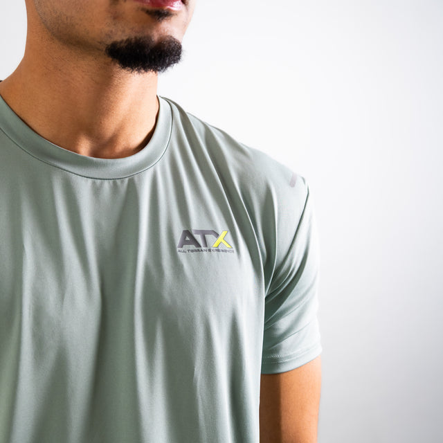 ATX Granite T-Shirt – Green/Grey