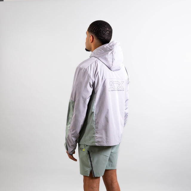 ATX Boulder Track Jacket - Grey/Green