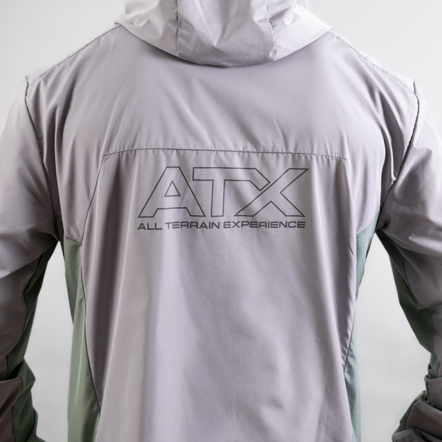 ATX Boulder Track Jacket - Grey/Green