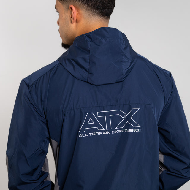 ATX Boulder Track Jacket - Navy/Dark Grey