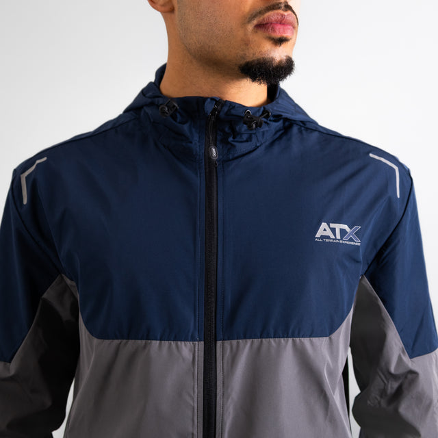 ATX Boulder Track Jacket - Navy/Dark Grey