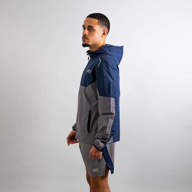 ATX Boulder Track Jacket - Navy/Dark Grey