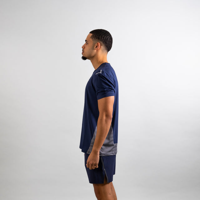 ATX Granite T-Shirt - Navy/Dark Grey