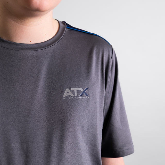 ATX Junior Cascade T-Shirt - Dark Grey/Navy