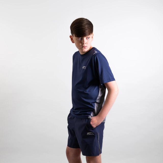 ATX Junior Boulder Tri-Set - Navy/Dark Grey