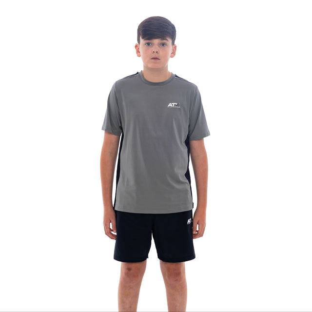 ATX Junior Cascade T-Shirt - Grey/Black