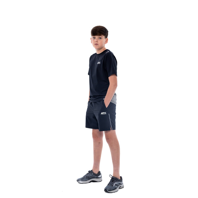 ATX Junior Granite T-Shirt - Black/Grey
