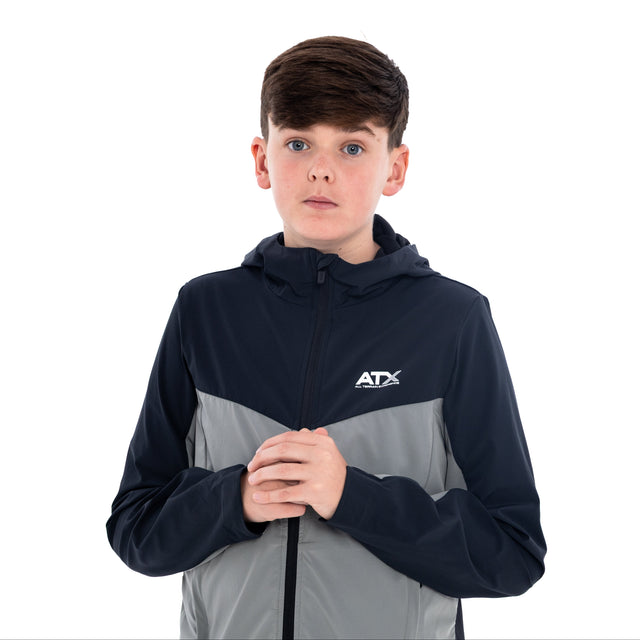ATX Junior Horizon Tracksuit - Black/Grey