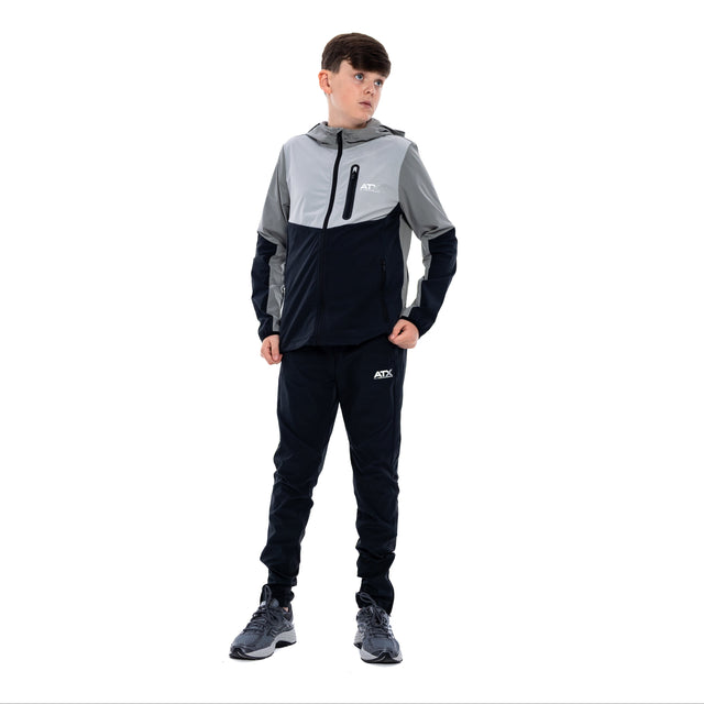 ATX Junior Traverse Tracksuit - Grey/Black