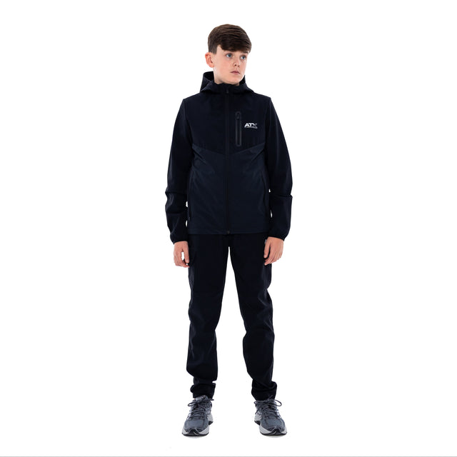 ATX Junior Forge Hooded Jacket - Black