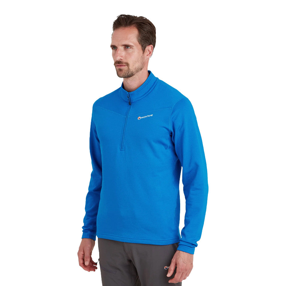 MONTANE PROTIUM PULL-ON ZIP TOP - ELECTRIC BLUE