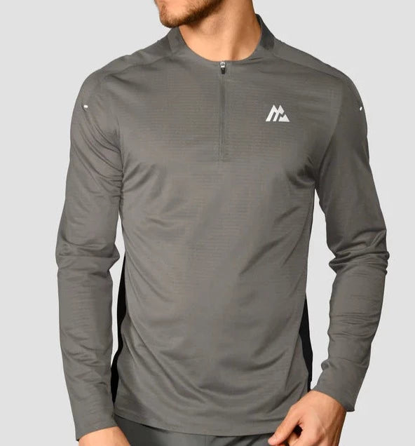 MONTIREX MTX Tech 1/4 Zip - Dark Slate/Black