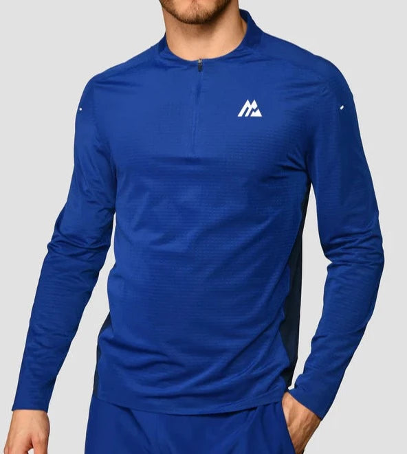 MONTIREX MTX Tech 1/4 Zip - Marine Blue/Midnight Blue