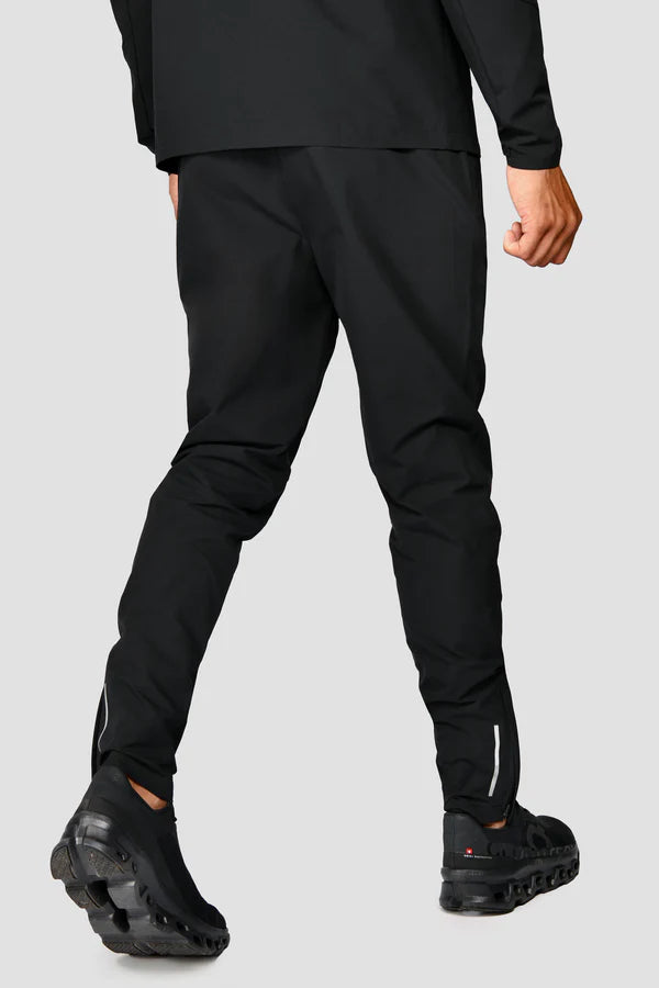 MONTIREX MTX Run Iridescent Running Pant - Black/Cardinal Red