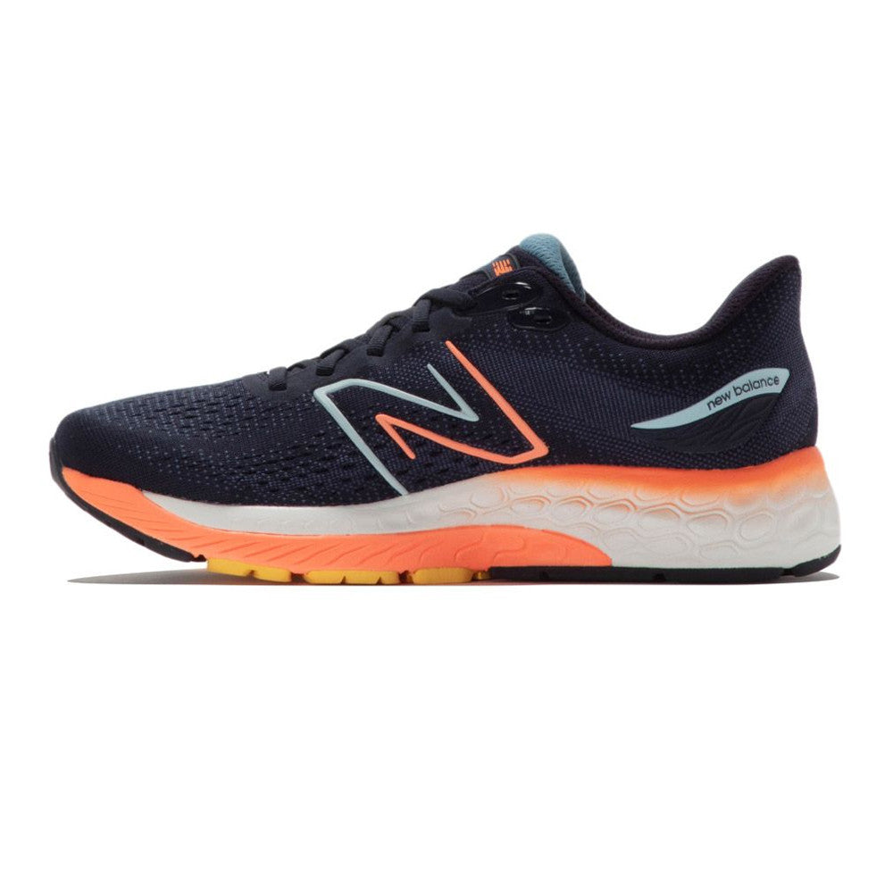 NEW BALANCE FRESH FOAM X 880V12 RUNNING TRAINERS - NAVY / APRICOT