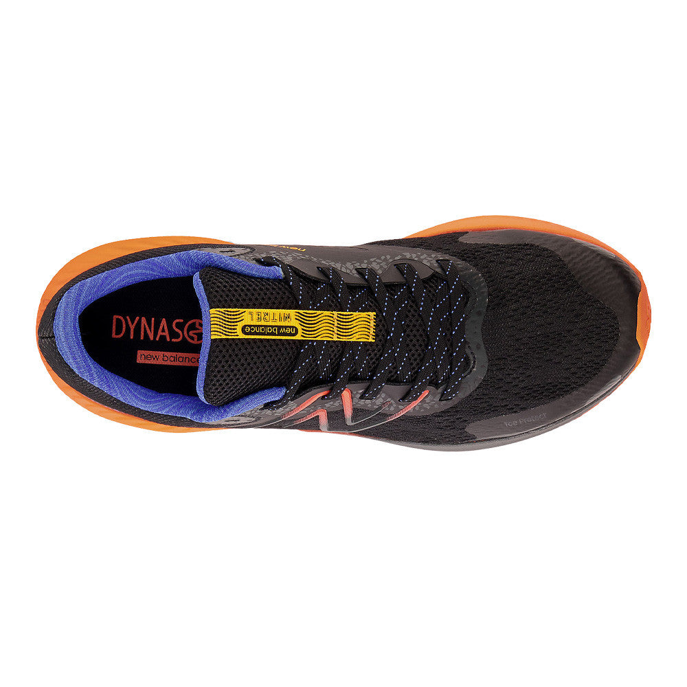 NEW BALANCE DYNASOFT NITREL V5 TRAIL RUNNING SHOES - BLACK/BLUE/ORANGE