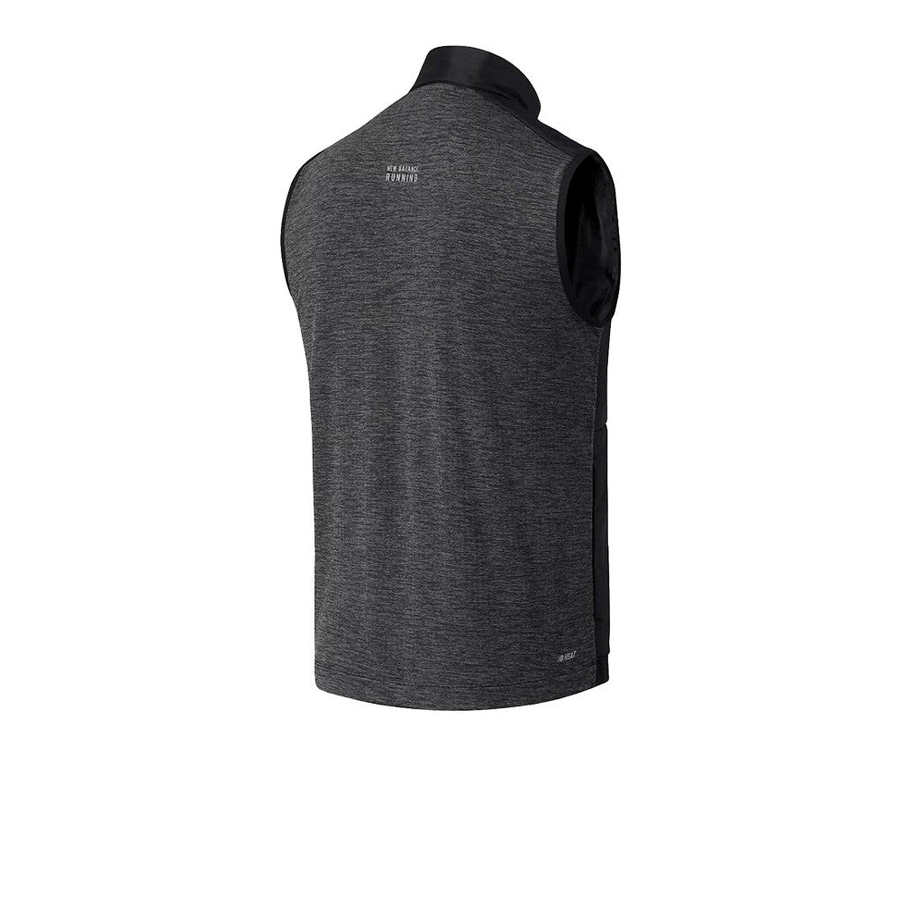 NEW BALANCE IMPACT GRID GILET - BLACK