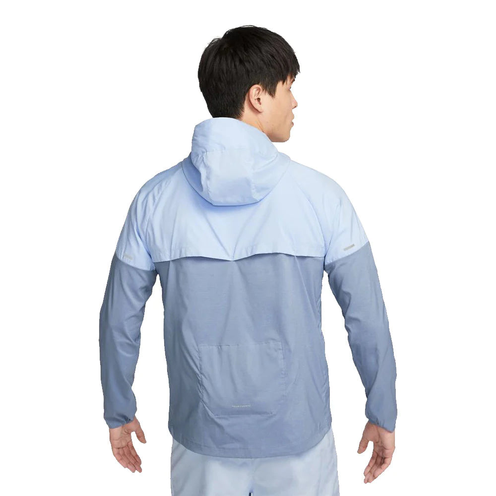 NIKE PANEL WINDRUNNER RUNNING JACKET - COLBAT BLISS BLUE