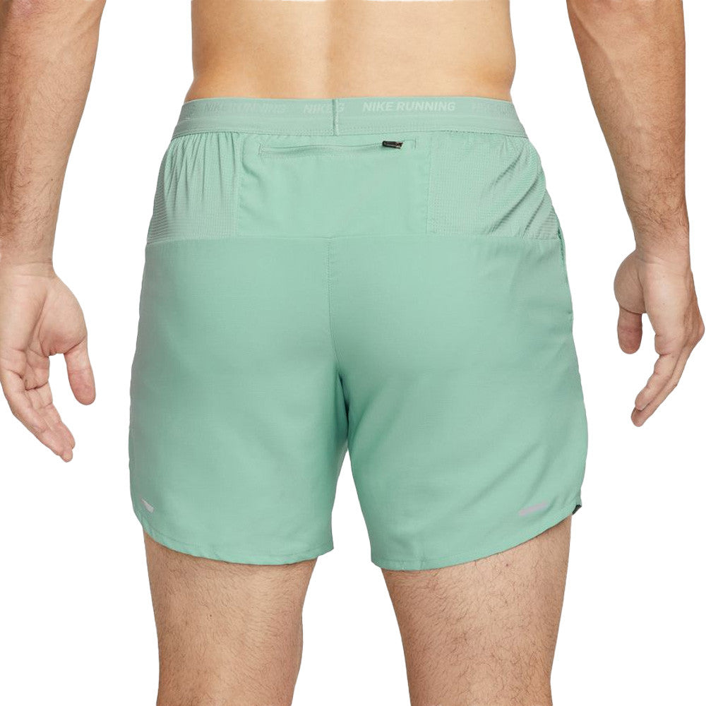NIKE FLEX STRIDE 7" BRIEF-LINED RUNNING SHORTS - JADE ICE